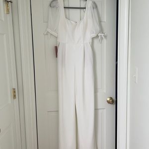Brand new BHLDN bridal jumpsuit!